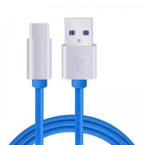 C típusú nylon nylon adatkábel az USB-hez