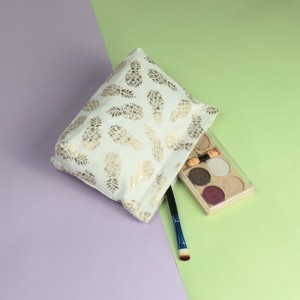 Twill 100% ananászszál népszerű kozmetikai táska