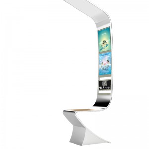 Legnépszerűbb intelligens Solar utcai reklámfa bútorokkal berendezett pad, fém kerettel