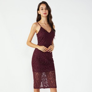 Csipke szövet Balochi Women Night szexi átlátszó ruha