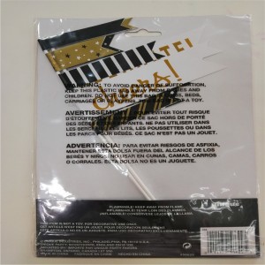 A Pennant Cake Topper Flag zászlója a kapuhoz