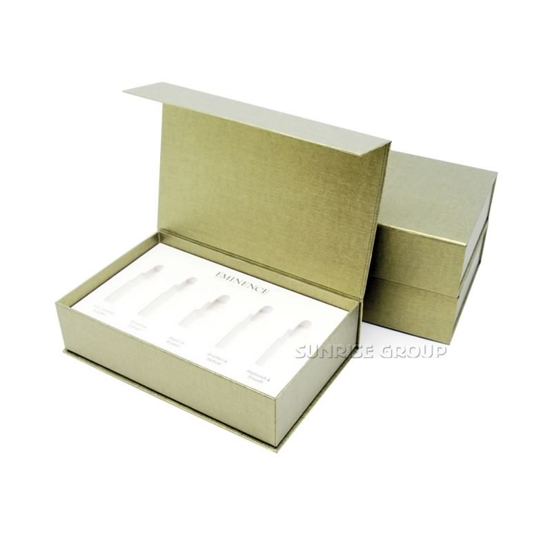 Nagykereskedelmi divat kézzel készített ajándékpapír csomagoló doboz kozmetikumokhoz