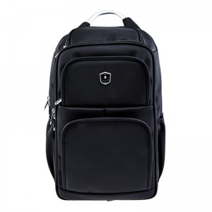 17SA-6601F nagy, többszörös zsebek, fém fogantyúval, kiváló minőségű oxford nylon, 17 hüvelykes laptop hátizsák