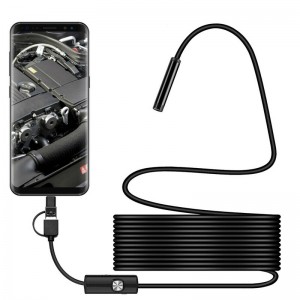 3 in1 Endoszkóp Mini kamera 5,5MM