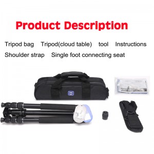 DIAT AM254A KH10 alumínium fényképezőgép állvány professzionális stúdió fotózáshoz kültéri fényképezőgép állvány állvány