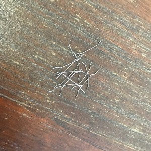 310 rozsdamentes acélszál (0,5 * 25,4 mm)