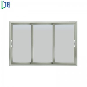 Kínai beszállító ablakok és ajtók Gyártó alumínium tolóablak kettős üvegezés vagy egyszeri üvegezés