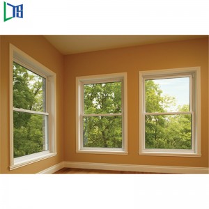 Kereskedelmi osztályú függőleges tolóablakok háló- és porbevonatú felületkezeléssel