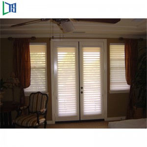 Edzett üveg-alumínium szellőztetéshez állítható üveg-redőnyös ablakok biztonsági képernyő hálóval