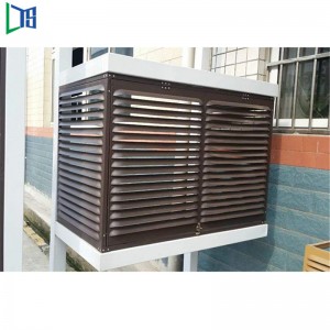 Alumínium külső redőnyök napellenző redőnyök ablakok porvédő bevonattal kész