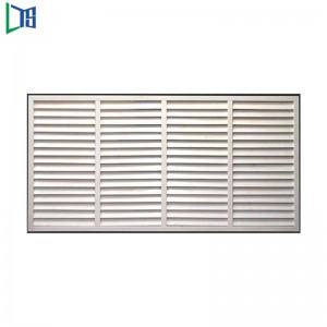 Alumínium vázüveg mozgatható redőnyök Jalousie ablak laminált üveggel