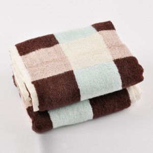 Bambusz Palid Jacquard otthoni lakberendezési törölköző készlet