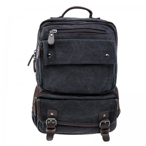 17SC-6571M Üdvözöljük az OEM 15 éves gyári környezetbarát tartós 15,6-17,3 hüvelykes nagy kapacitású férfiak egyedi hátizsák vintage vászon