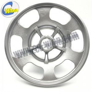 Testreszabott öntés és CNC alumínium utánfutó keréktárcsa Autóalkatrészek alkatrészek értékesítés utáni alkatrészek