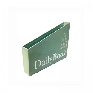 Egyedi dombornyomású LOGO merev papír karton díszdobozban