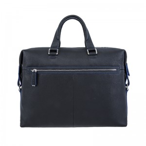 18SG-6817F férfi lechee valódi bőr laptop táska üzleti táskaTablet zseb