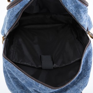 18SC-6940D szüreti őrült ló valódi bőr Camo hátizsák vászon hátizsák nagykereskedelem férfiak számára