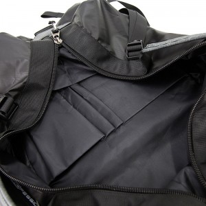 19SA-7847M sima nylon anyagú sporttáska, tartós nylon duffle táska