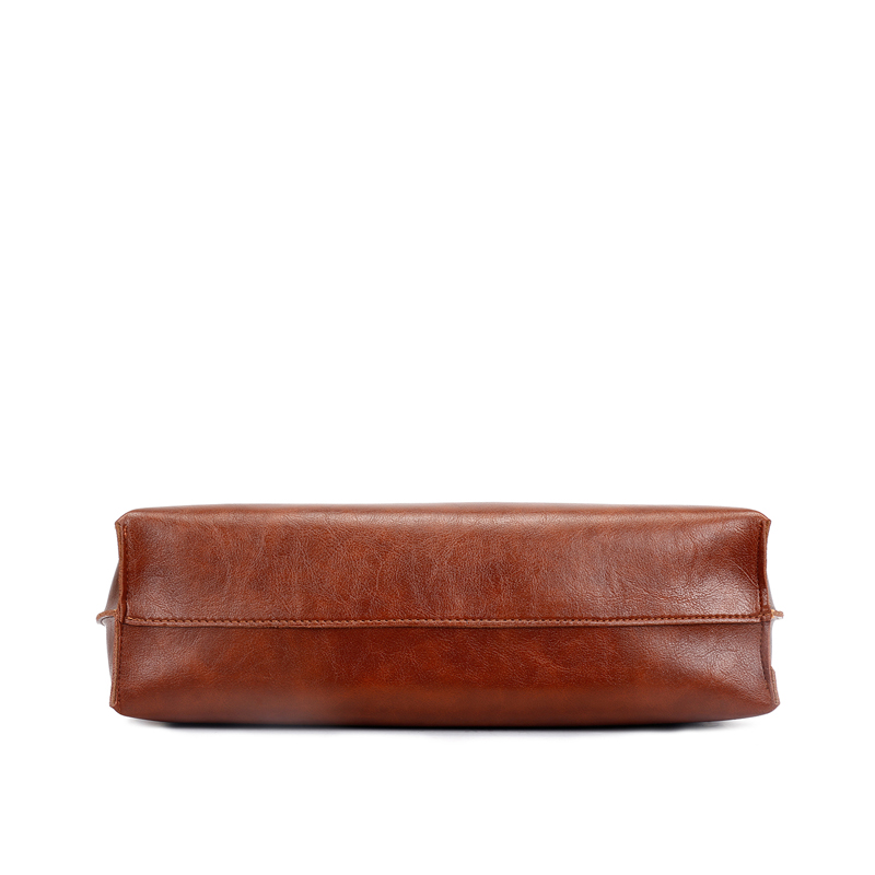 HD0823 - Testreszabható PU bőr női divat ToTe bevásárló táskák, barna színű