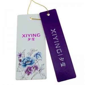 Kreatív divat ruházat címke hangtag egyedi készítésű 6