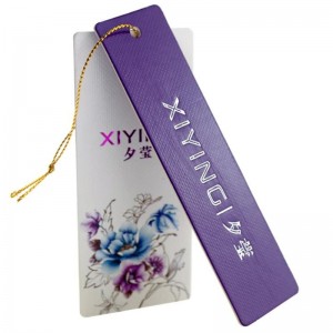 Kreatív divat ruházat címke hangtag egyedi készítésű 6