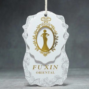 Kreatív divat ruházat címke hangtag egyedi gyártású 8