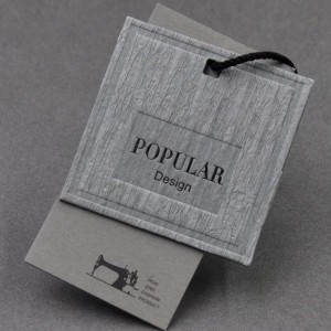 Kreatív divat ruházat címke hangtag egyedi gyártású 8