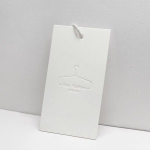 Kreatív divat ruházat címke hangtag egyedi gyártású 8