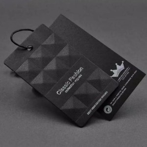 Kreatív divatruházat címke hangtag egyedi készítésű 9