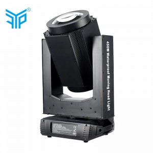 DMX512 vízálló IP65 besorolású, 350w17R sugárzó mozgó színpadi fény, szép kültéri rendezvényeffektus