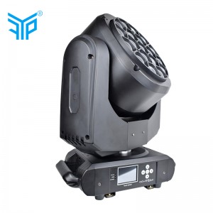 gyári nagykereskedelem 19 * 15w méh szemfény színpadi falmosó fény, kiváló minőség és CE tanúsítvány