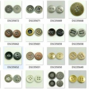 Divat 10 mm-től 19 mm-ig gyanta négy lyukú varró ing gombok ruhákhoz 2