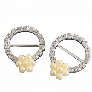 Kiváló minőségű legújabb divatos ruházati kiegészítő fém gomb gyöngyvel 4