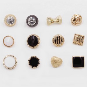 Divat új design egyedi fém ing gombok varráshoz 8