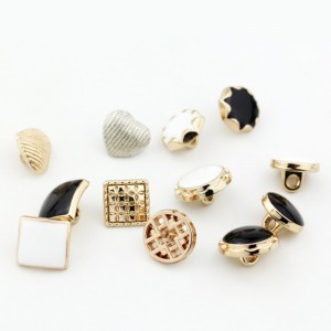Divat új design egyedi fém ing gombok varráshoz 8