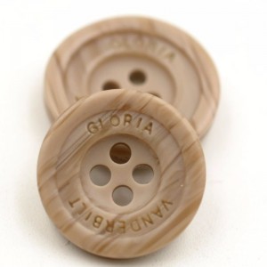 divattervezés 2 lyukú poliészter varrott ruhagomb típusok 14