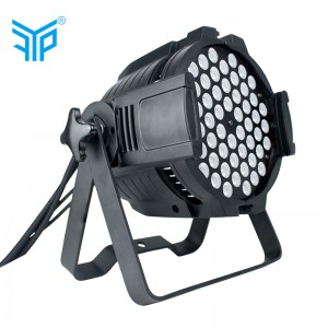 Gyári nagykereskedelem professzionális 54 * 3w-os kültéri fali alátét parketta RGBW LED fényforrás kiváló minőségű