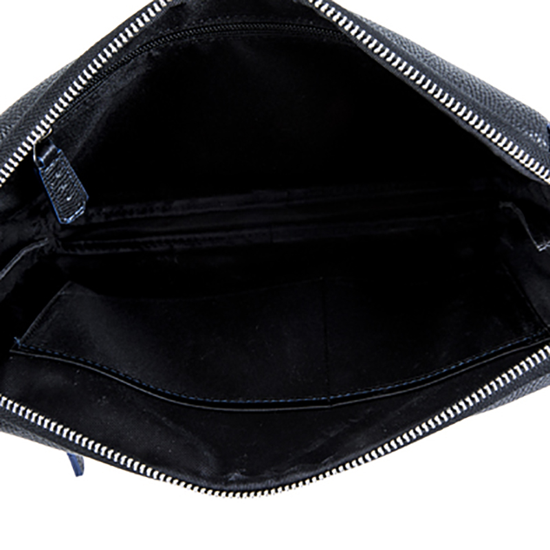 18SG-6831F puha Litchi textúrájú férfi táska bőr kézitáska kompakt csuklótáska szervező táska férfiaknak