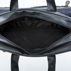 18SG-7031D férfi PU bőr hordtáska férfi üzleti laptop számítógép táska cipzárral elülső zseb váll kézitáska emberhez