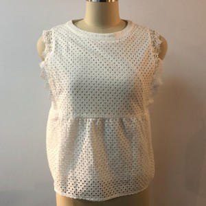 FEHÉR DOT BLOUSE JLWB0010