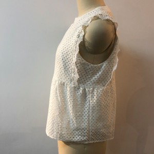 FEHÉR DOT BLOUSE JLWB0010