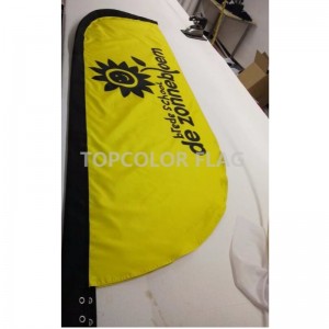 Legkeresettebb promóció a nagykereskedelmi szabadtéri toll zászlóval