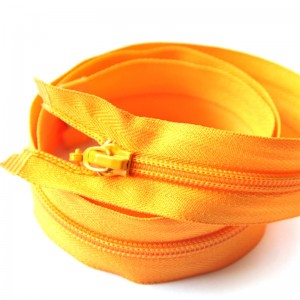 Pamut kabát nyitott végű 70 cm 5 # nylon cipzárral 5