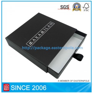 Fekete merev kartondoboz