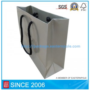 Luxus kézzel készített papírzacskó ruházathoz