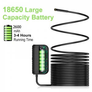 Auto Focal vezeték nélküli endoszkóp 5,0 megapixeles HD WiFi Borescope vízálló ellenőrzés Snake Camerafor Android, iOS és Windows, iPhone, Samsung, Tablet, Mac 3.28ft