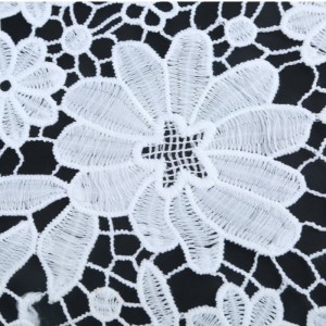 Tiszta csipke szövet hímzett poliészter csipke, tej selyem, csipke. Poliészter / Nylon csipke ， pamut csipke