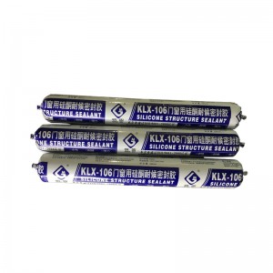 KLX-106 szilikon időjárásálló tömítőanyag ajtókhoz és ablakokhoz