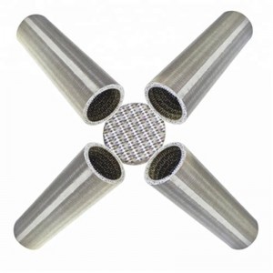 1, 2, 5, 10, 20, 30, 40, 60 mikron rozsdamentes acél szinterezett drótháló