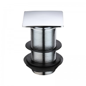 Fém nyomógomb felbukkanó négyzet alakú előugró csatorna dugó